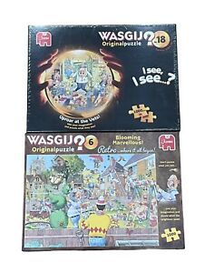 Wasgij Puzzle Bundle x 2 - No 18 and No 6 Both New - Please see description