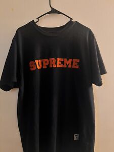 supreme t shirt xl embroidered