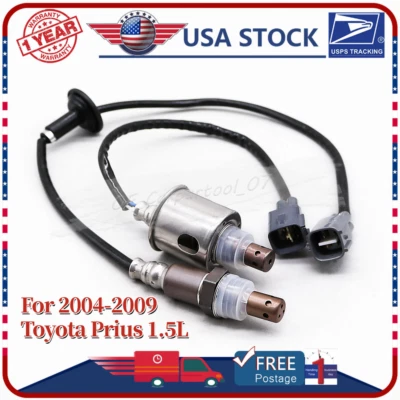Sensor de oxígeno O2 aguas arriba y aguas abajo 2 piezas para Toyota Prius 1,5 L 2004-2009 #89465-47070 Foto 1 de 4