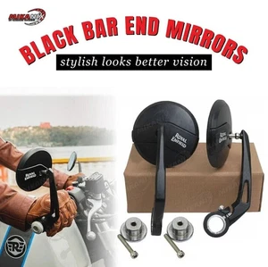 Espejo de extremo de barra y kit de montaje para Royal Enfield Classic ~ Meteor ~ Bullet ~ Hunter ~ 350 - Imagen 1 de 8