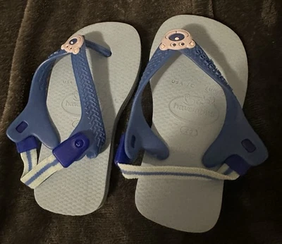 Chanclas bebé azul talla 7 C Foto 1 de 3