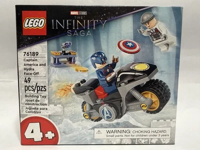 乐高漫威复仇者 76189 美国队长和 Hydra Face-Off NISB 全新未拆封 — 第 1/2 张图片