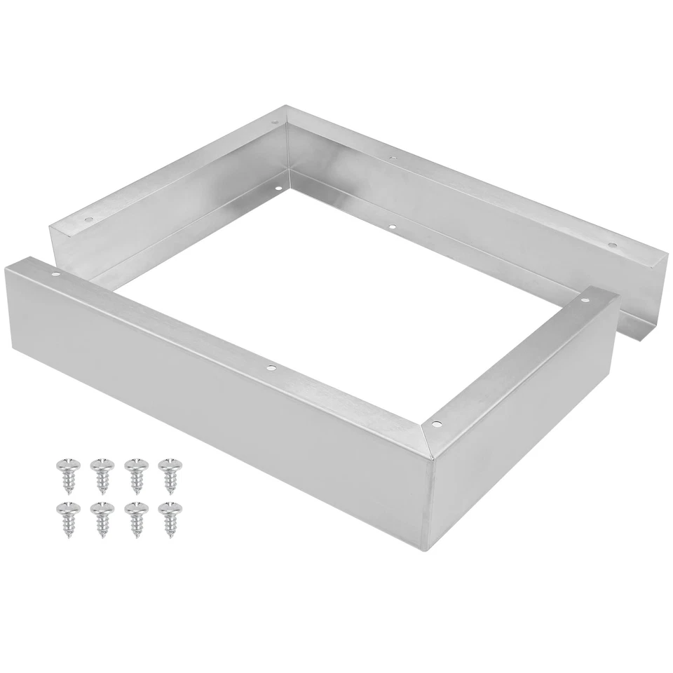 Kit de llenado de microondas de 2,95” W Kit de recorte de microondas de acero inoxidable reemplaza remolino... Foto 1 de 4