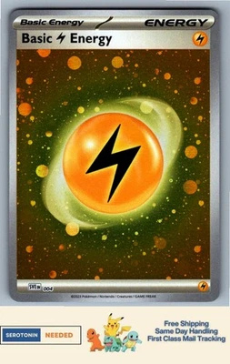 [HD] Lightning Energy [Cosmos Holo] #4 SVE: Scarlet Violet 151 - Pokemon TCG - Image 1 of 2