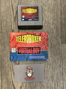 Teleroboxer (Nintendo Virtual Boy, 1995) Juego y Manual - Probado - Auténtico - Imagen 1 de 2