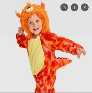 Hyde & EEK Kleinkind Baby orange einäugiges Monster Overall Kostüm Größe 18-24 Monate - Bild 1 von 11