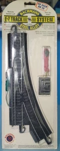 CB42: HO Gauge - Bachmann - E-Z Track Remote Turnout - Left #44461 - New - Picture 1 of 1