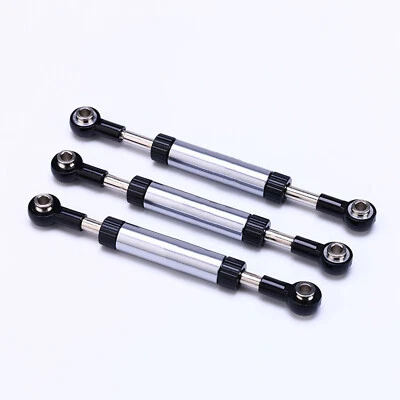 Aluminum Alloy Steering Servo Link Linkage For TRX4 SCX10 D90 1/10 RC Car - Image 1 of 4