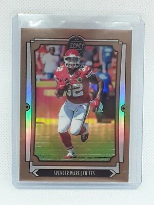 Spencer Ware 2019 Panini Legacy Football PREMIUM GOLD (03/35) Kansas City Chiefs - Image 1 of 2