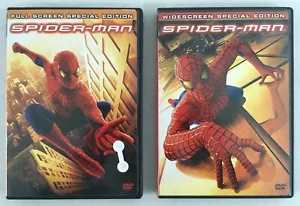 Spider-Man Special Edition: 2 DVD lot Wide Screen and Full screen pre-owned - Picture 1 of 5
