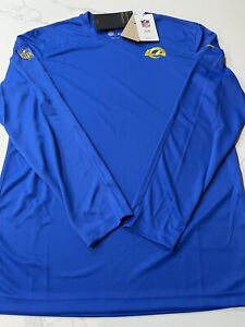 Los Angeles Rams Nike Men’s Pullover Long Sleeve Shirt (Large) Retails For $60