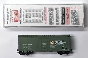 MTL Micro-Trains 21230 British Columbia Railway BCR 8004 40 piedi vagone passeggeri NPT - Foto 1 di 1