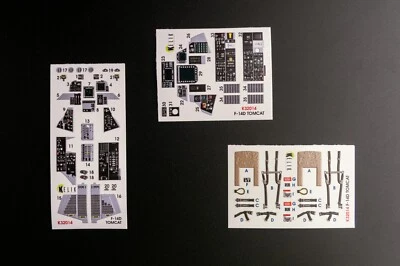 F-14D  Super Tomcat - Interior 3D Decal for Trumpeter kit 1/32 Kelik K32014 - Image 1 of 4