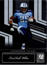 2007 Donruss Elite LenDale White #96 Tennessee Titans