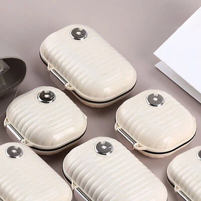 MARKENLOS Medikamentenbox Tägliche Pillendose 7 Tage Tablettenbox Pillenbox 7 Fächer Reise