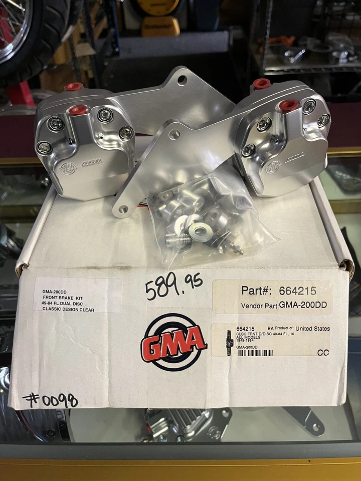 Kit de frenos de disco doble delantero GMA Classic 49-84 GMA-200DD Foto 1 de 1