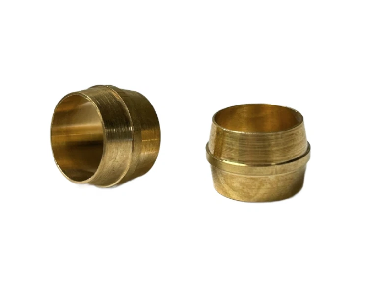 AFTERMARKET 1/4" D.O.T. Air Brake Brass Sleeve Fitting for NTA Nylon Tubing (QTY 20)*