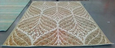 Alfombra Mancha Trasera Marfil/Marrón 8'-0" x 10'-0", Precio Reducido 1172767380 CPR208T-8 Foto 1 de 4