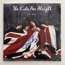 ROGER DALTREY SIGNED AUTOGRAPH ALBUM VINYL RECORD WHO THE KIDS ARE ALRIGHT BAS
