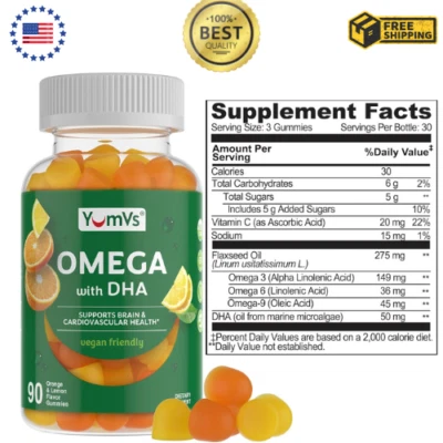 Omega 3-6-9 120 gomitas | De aceite de pescado, linaza, aceites de borraja EPA/DHA 3.600 mg Foto 1 de 4