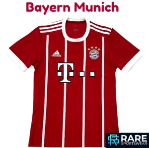 AUTÉNTICA CAMISETA DE FUTBOL LOCAL BAYERN MUNICH 2017 PEQUEÑO ADULTO (COMO NUEVA) ADIDAS A2796 - Imagen 1 de 5