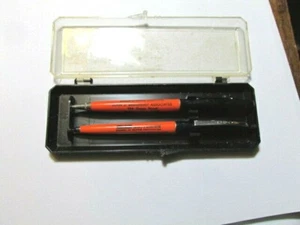 VINTAGE ADVERTISING PEN&PENCIL SET C&D BATTERIES WOBURN MA, 4165 - Picture 1 of 4