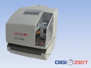 Zeiterfassung BÜRK  ZS 3200 für Auftragserfassung mit Pausensignalmodul - Bild 1 von 8