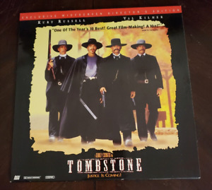 Tombstone (Laserdisc, 1994) Val Kilmer Bill Paxton FLFL Estate Excellent D8