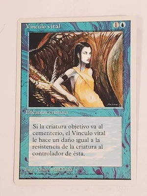 MTG Creature Bond (Spanish 4th Edition (WB)/Blue/C) - BGM - Image 1 of 2