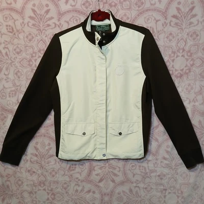 Chaqueta cortavientos Ralph Lauren para mujer cremallera completa LRL activa talla grande. Foto 1 de 4