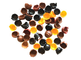 Playmobil, MALE HAIR PIECES ,LOT OF 50 PCS,ITEM # 619