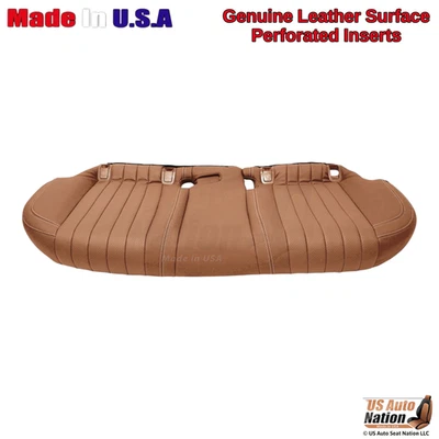 2018-23 For Mercedes Benz E-Class Genuine Leather Rear Bench Bottom Cover Saddle - Image 1 of 4