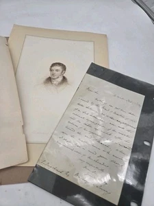 WASHINGTON IRVING (1783-1859) signed letter | "Sleepy Hollow" - Author autograph - Picture 1 of 11