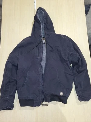 Lincoln Outfitters Sherpa Forrado Xtall/XL Negro Lona Resistente Prendas Exteriores Chaqueta Foto 1 de 4