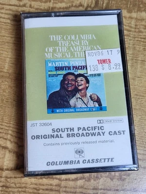 SOUTH PACIFIC / ORIGINAL BROADWAY CAST CASSETTE  (1973) COLUMBIA RECORDS - Image 1 of 2
