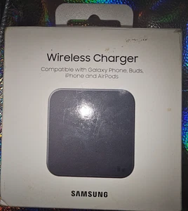 Samsung Wireless Charger 9W kompatibel mit Galaxy Handy, Buds, iPhone & Airpods - Bild 1 von 2