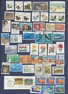 AUSTRALIA - lotto per lo più usato di circa 45 commemorativi diversi - 1981-1984 - Foto 1 di 1