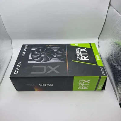 EVGA GeForce RTX 3060 XC BLACK GAMING 12GB GDDR6 PX1 GraphicsCard 12G-P5-3655-KB - Image 1 of 4