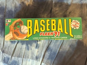 1991 Fleer Factory Set 732 Karten und 50 Sticker - Bild 1 von 2