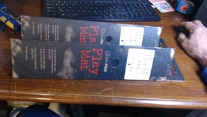 TWO (2) ULTRA PRO Playmat BLACK soft touch  MTG, pokemon, YuGiOh GAMING - Picture 1 of 4