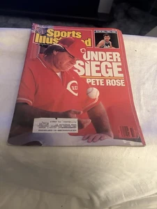 Sports Illustrated PETE ROSE Cover (Cincinnati Reds) April 1989 - Bild 1 von 2