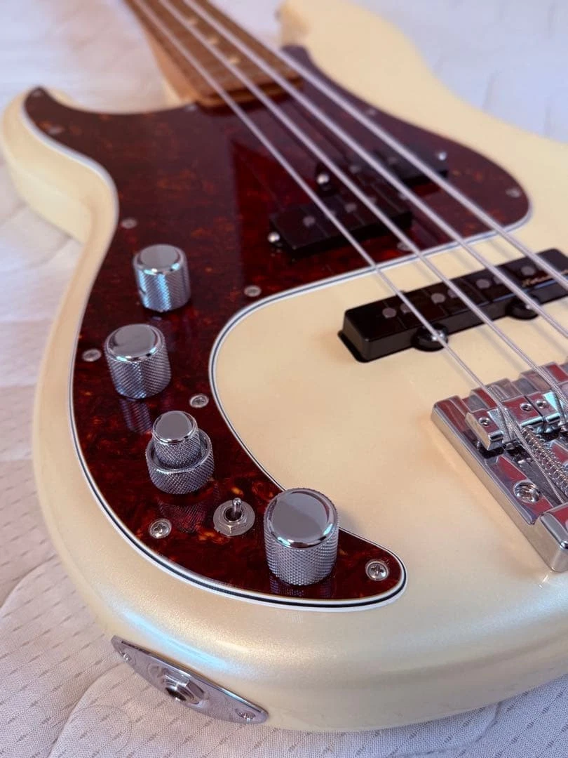 Fender USA Precision Bassレフティ Fender American Professional II P Bass Lefty MN - Mystic Surf