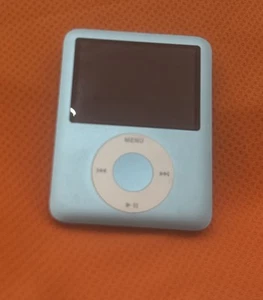 Apple iPod Nano 8 GB 3rd Generation Model A1236 Blue Untested 0147 - Picture 1 of 4