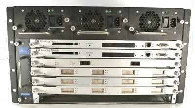 Marconi 219-0010-000 ESR-5000 Chassis with 3 AC Power/ Fan Trays and 6 Modules - Image 1 of 4