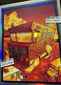 BILLY STRINGS Detroit Mi Nov 20th 2021 N1 RAINBOW FOIL Poster S/N #/50 Auf Lager! - Bild 1 von 5