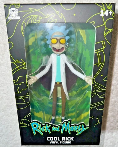 RICK AND MORTY COOL RICK VINYL FIGURE CULTUREFLY  **NEW** Cover