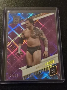 2023 WWE Panini Donruss Elite Karrion Kross Purple Parallel Wrestling /99 - Picture 1 of 10