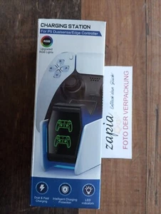 NΕЦ -& ОѴР:PS5 Schnell-Ladestation (2-3 Std.) für DualSense & Edge Controller - Bild 1 von 3