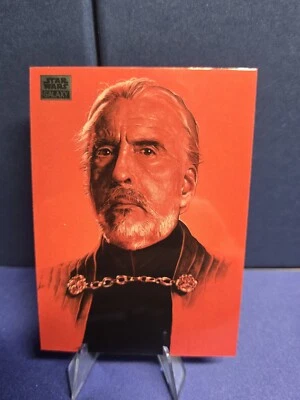 2024 Topps Star Wars Chrome Galaxy COUNT DOOKU Base #60 TWSG - Image 1 of 4