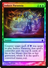 Induce Paranoia FOIL Ravnica: City of Guilds NM Blue Common MTG CARD ABUGames
